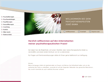 Tablet Screenshot of jr-psychotherapie.de